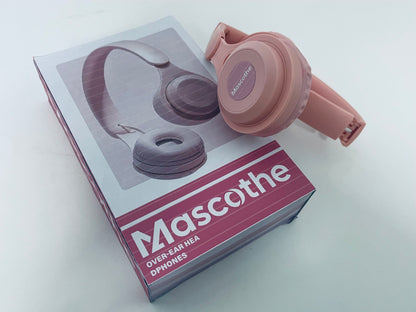 【Mascothe Over-Ear Headphones】—— Stylish & Comfortable Audio Companion