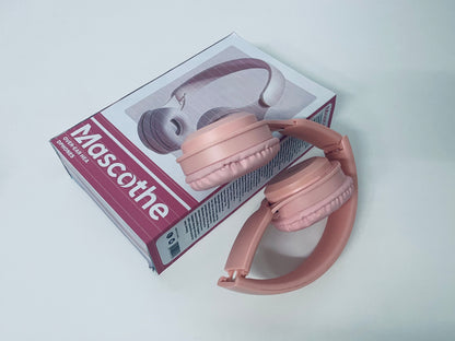 【Mascothe Over-Ear Headphones】—— Stylish & Comfortable Audio Companion