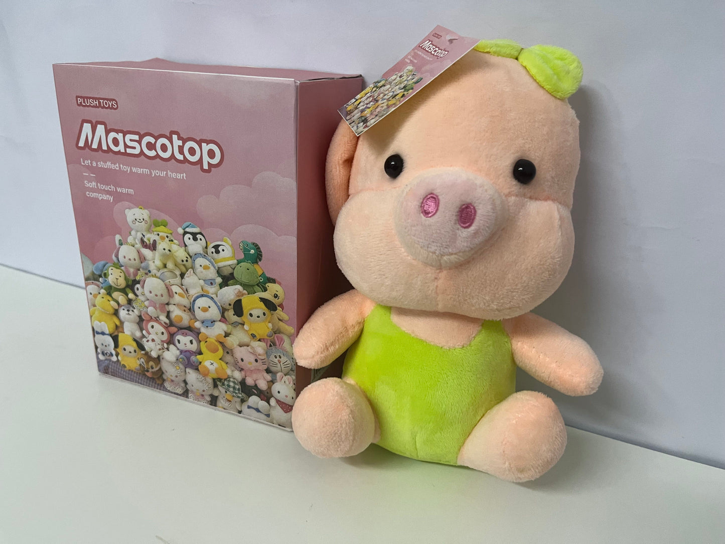 【Mascotop Plush toys】——Mascotop Cute Pig Plush Toy - Your Adorable Companion for Cozy Days