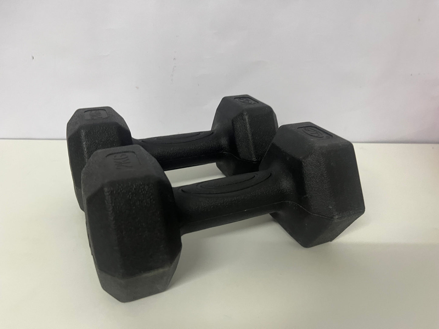 【Mascotop Body-building apparatus】——Mascotop Hexagonal Rubber-Coated Dumbbell Set - Essential Home Fitness Equipment