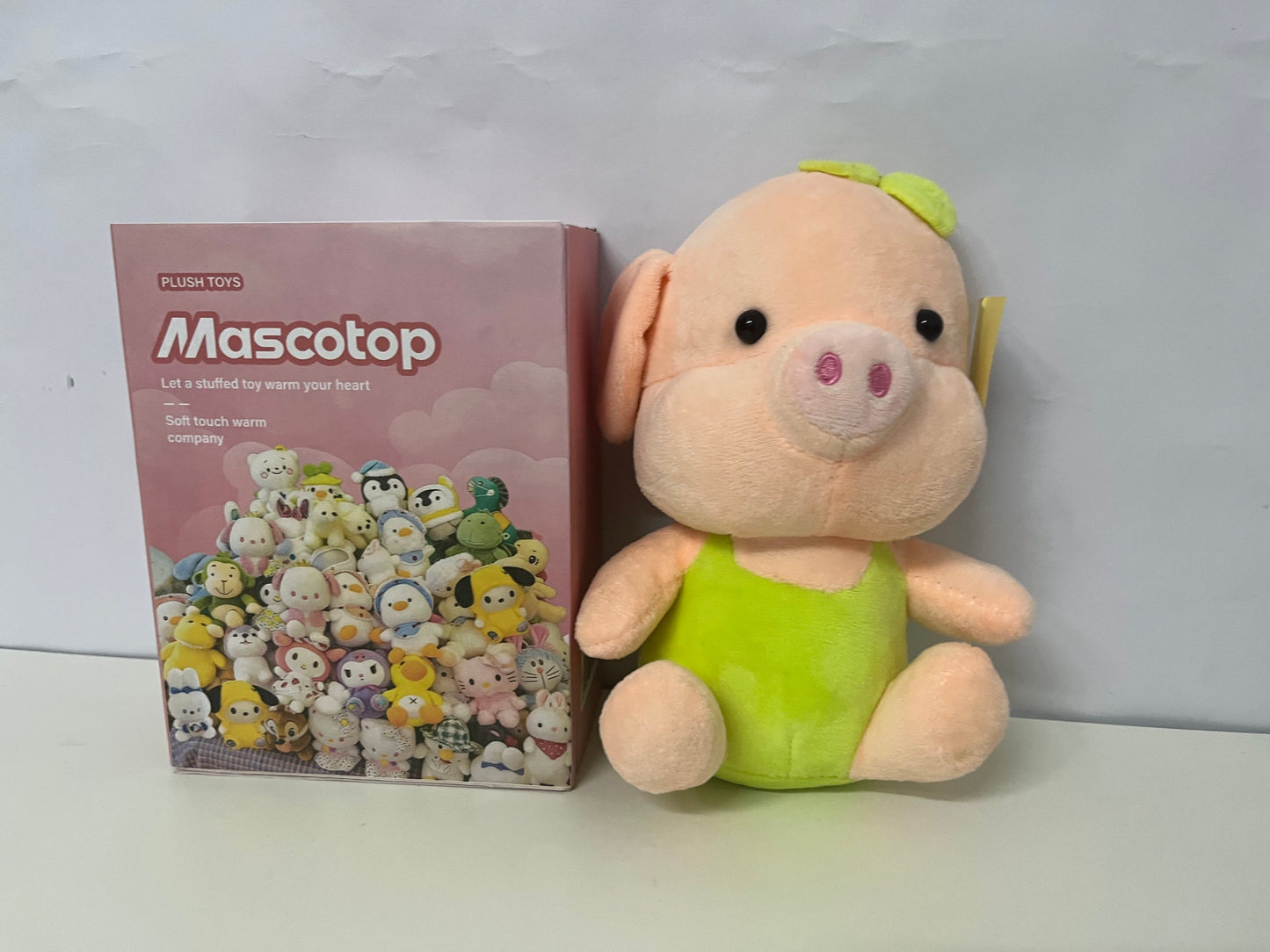 【Mascotop Plush toys】——Mascotop Cute Pig Plush Toy - Your Adorable Companion for Cozy Days