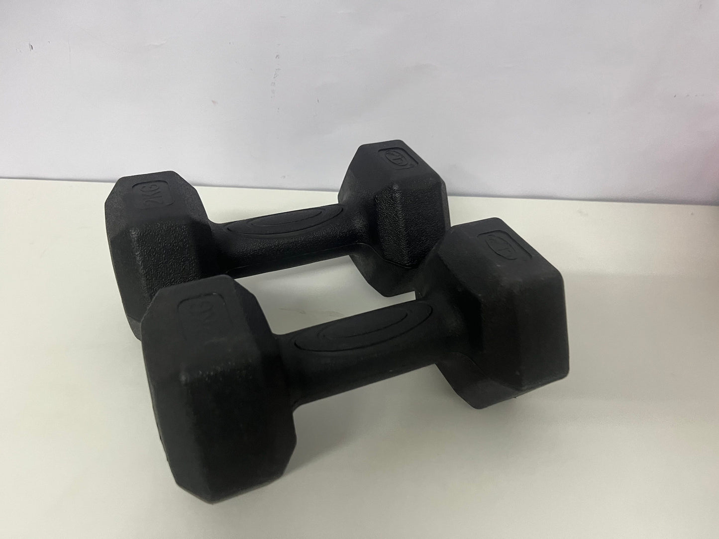 【Mascotop Body-building apparatus】——Mascotop Hexagonal Rubber-Coated Dumbbell Set - Essential Home Fitness Equipment