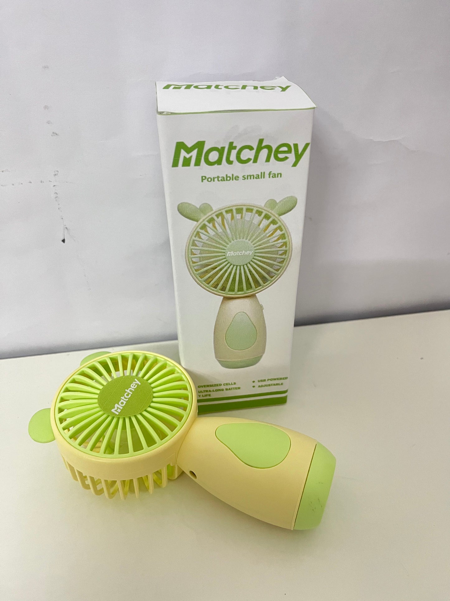 【Matchey Portable Electric Fan】—— Your Cool Companion On the Go