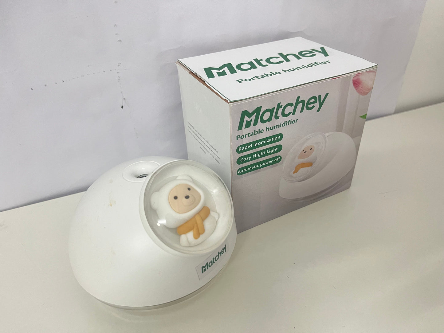 【Matchey Portable Humidifier】—— Your Cozy Companion for Hydrated & Relaxed Spaces