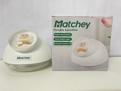 【Matchey Portable Humidifier】—— Your Cozy Companion for Hydrated & Relaxed Spaces