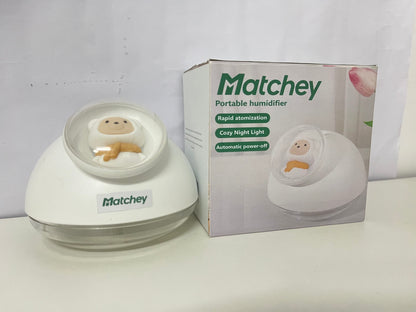 【Matchey Portable Humidifier】—— Your Cozy Companion for Hydrated & Relaxed Spaces
