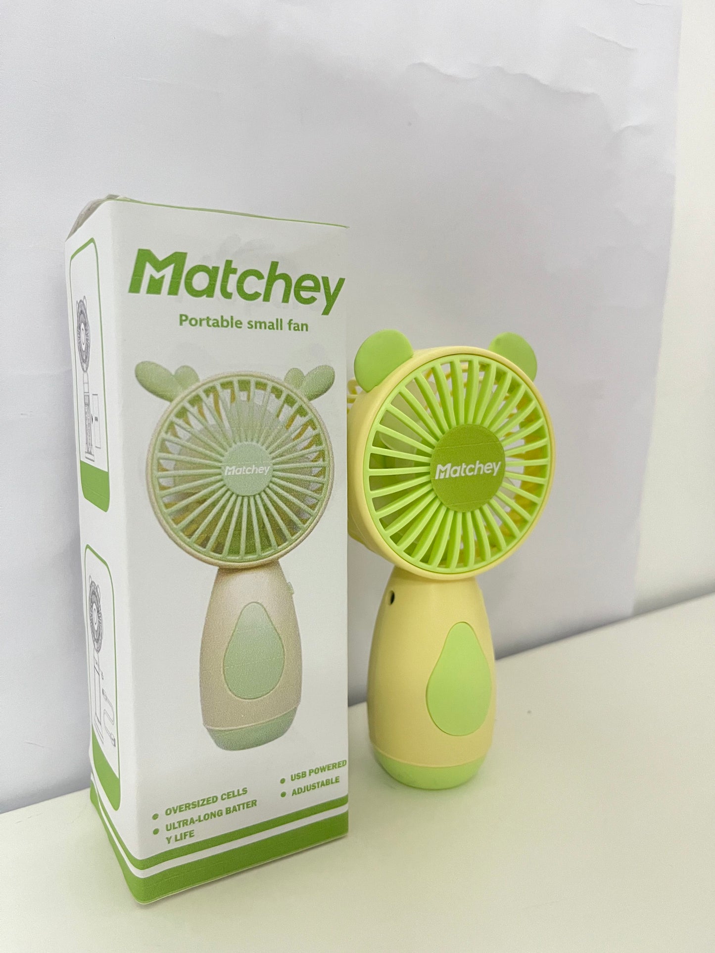 【Matchey Portable Electric Fan】—— Your Cool Companion On the Go