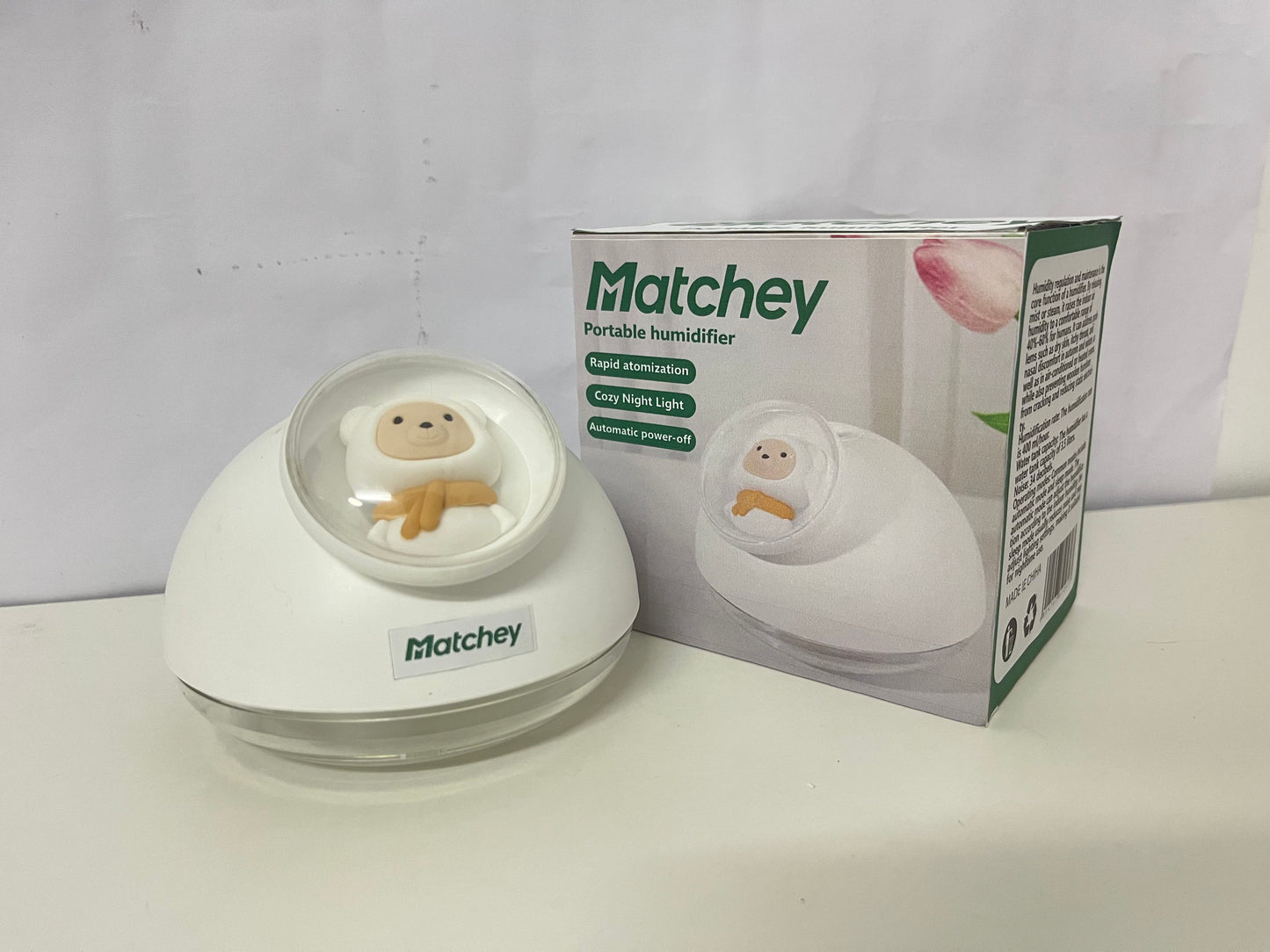 【Matchey Portable Humidifier】—— Your Cozy Companion for Hydrated & Relaxed Spaces