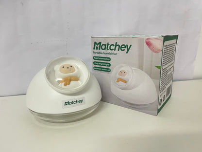 【Matchey Portable Humidifier】—— Your Cozy Companion for Hydrated & Relaxed Spaces