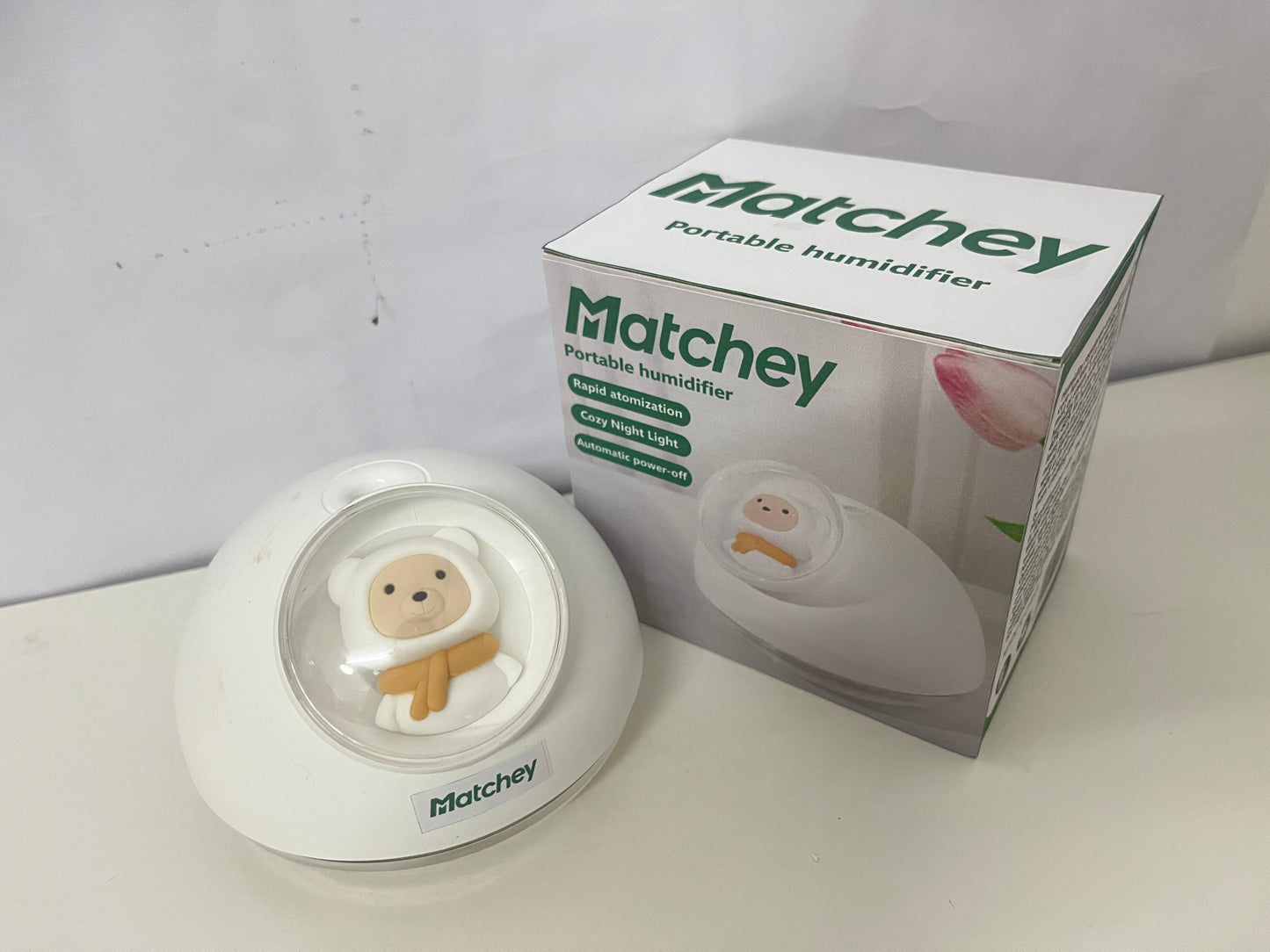 【Matchey Portable Humidifier】—— Your Cozy Companion for Hydrated & Relaxed Spaces