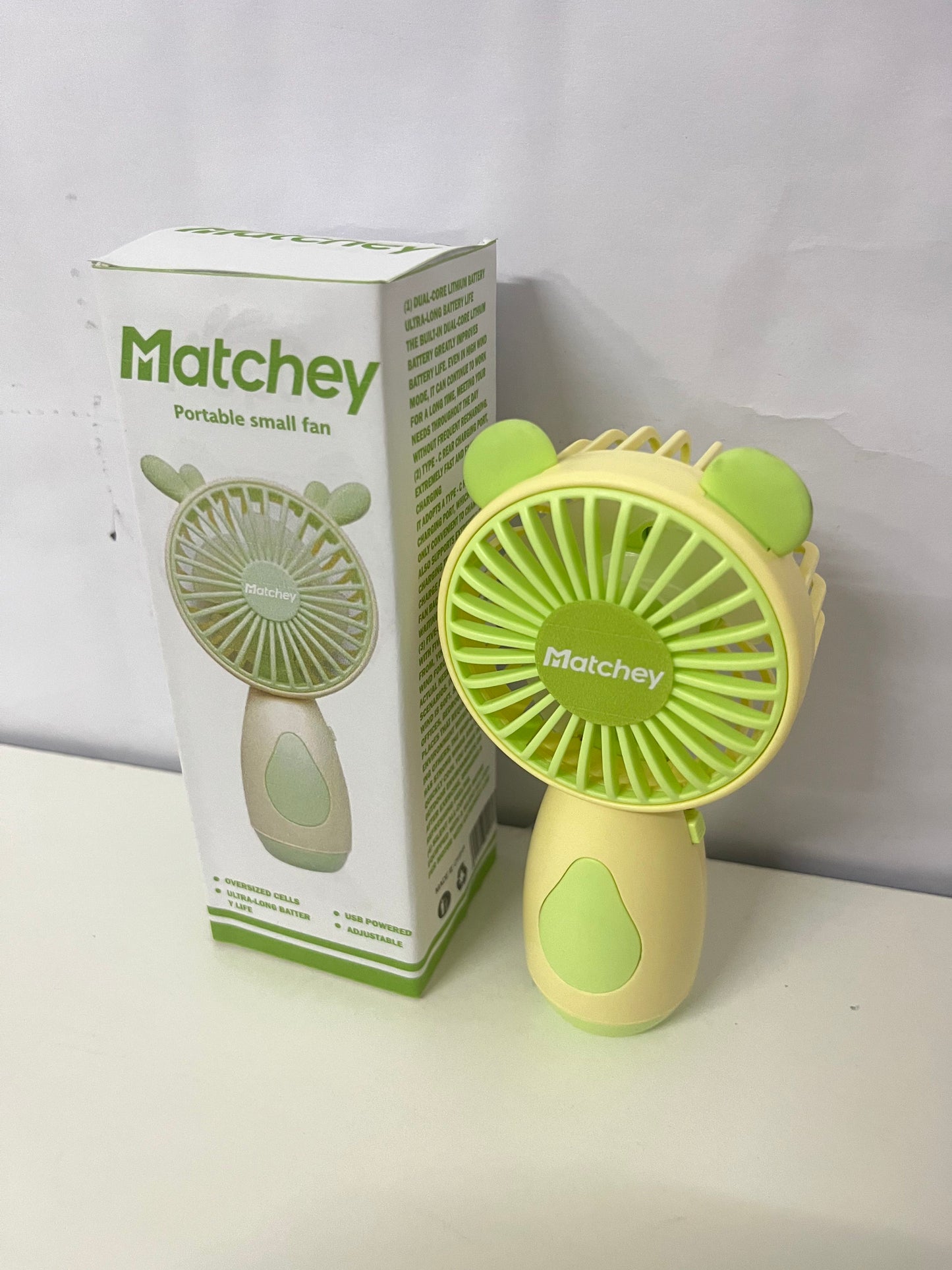 【Matchey Portable Electric Fan】—— Your Cool Companion On the Go