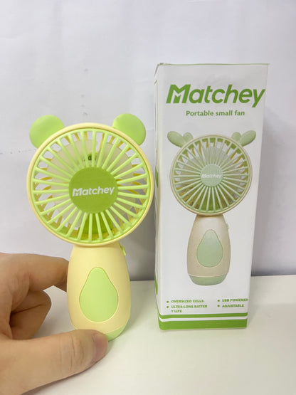【Matchey Portable Electric Fan】—— Your Cool Companion On the Go