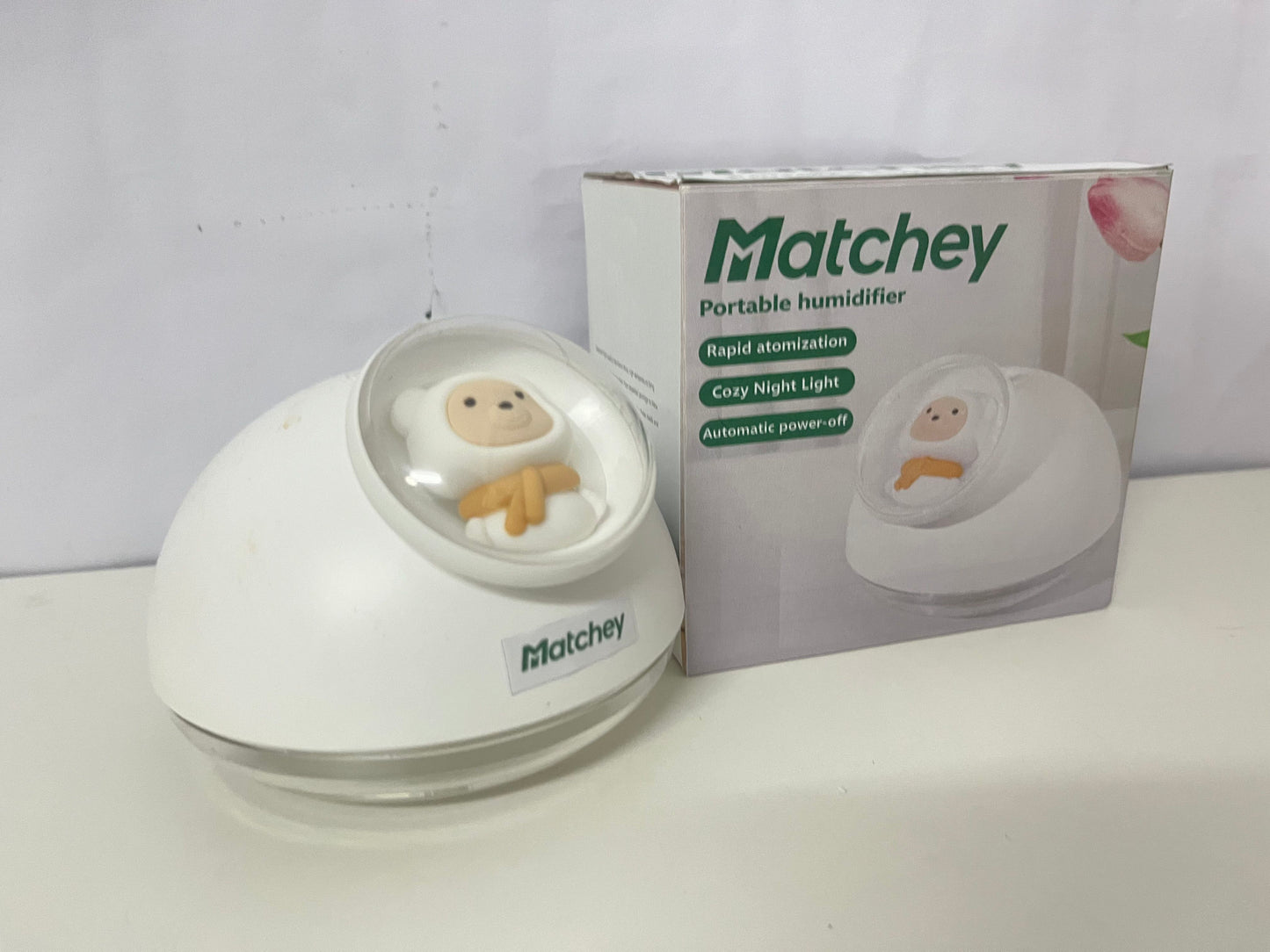 【Matchey Portable Humidifier】—— Your Cozy Companion for Hydrated & Relaxed Spaces
