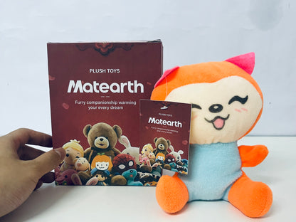 【Matearth Fox Plush Toy】—— Warm Furry Companion for Daily Joy
