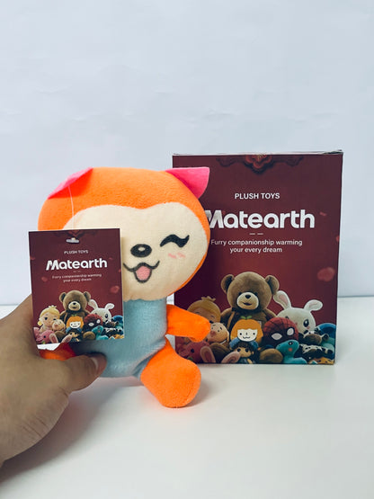 【Matearth Fox Plush Toy】—— Warm Furry Companion for Daily Joy