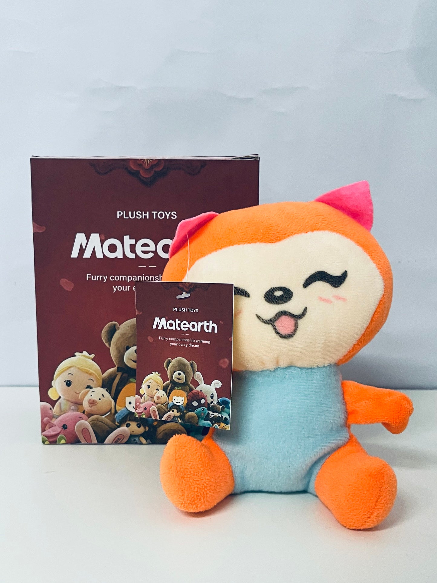 【Matearth Fox Plush Toy】—— Warm Furry Companion for Daily Joy