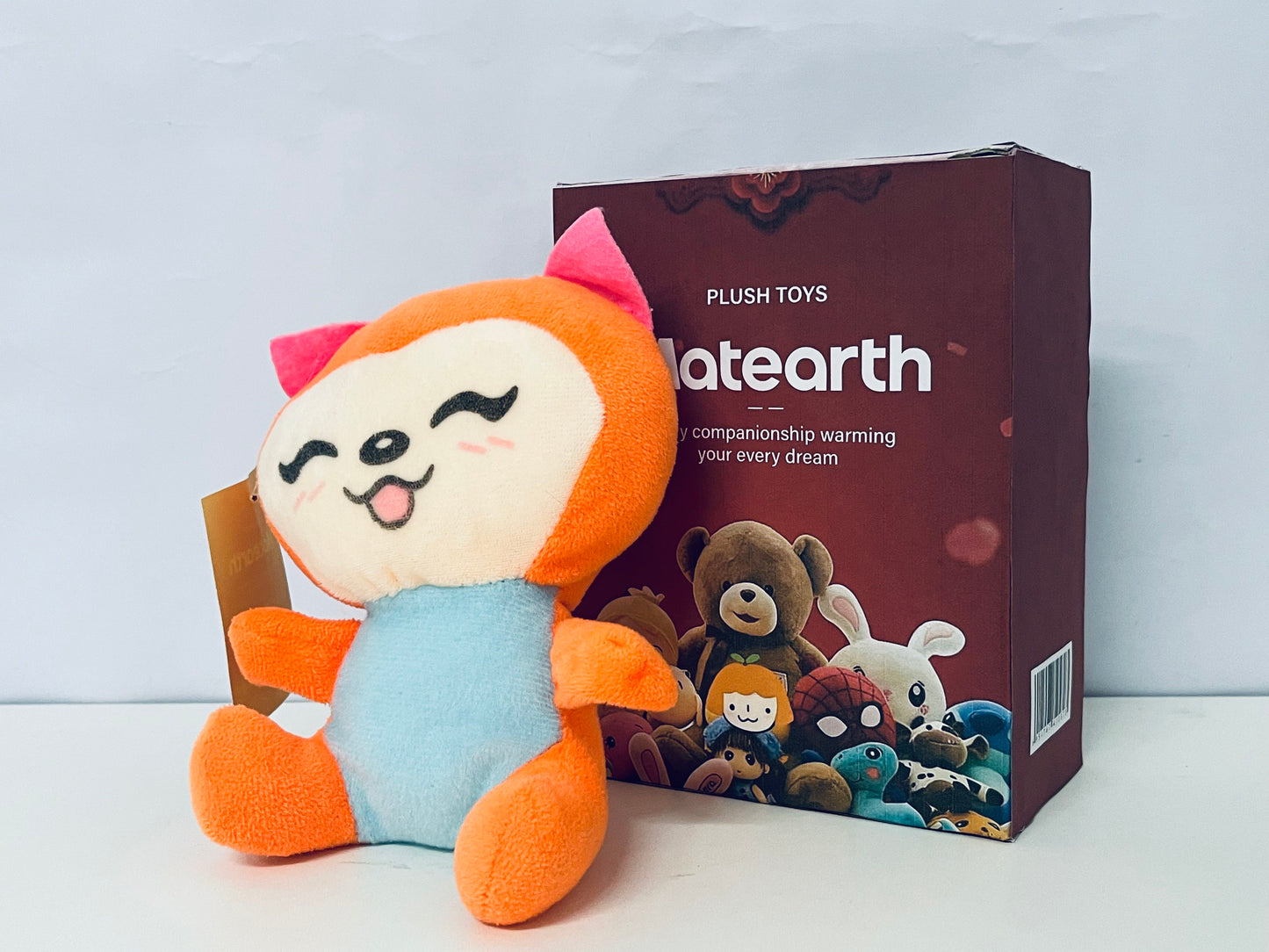 【Matearth Fox Plush Toy】—— Warm Furry Companion for Daily Joy