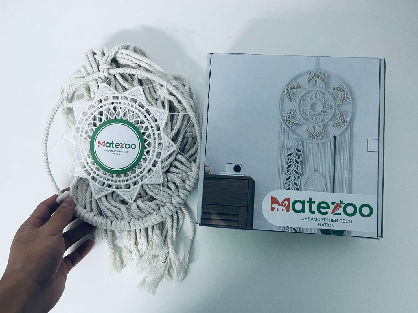 【Matezoo Macramé Dream Catcher】—— Boho-Chic Decor to Add Gentle Vibe to Your Space