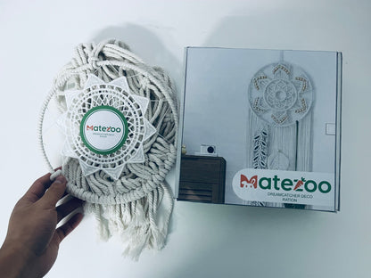 【Matezoo Macramé Dream Catcher】—— Boho-Chic Decor to Add Gentle Vibe to Your Space