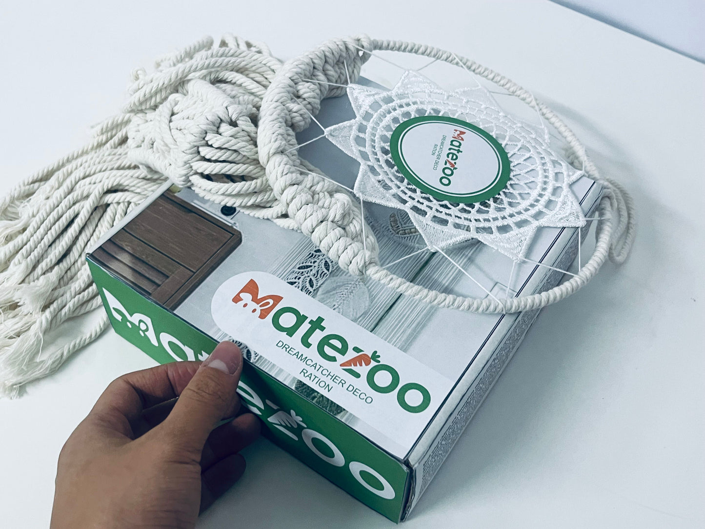 【Matezoo Macramé Dream Catcher】—— Boho-Chic Decor to Add Gentle Vibe to Your Space