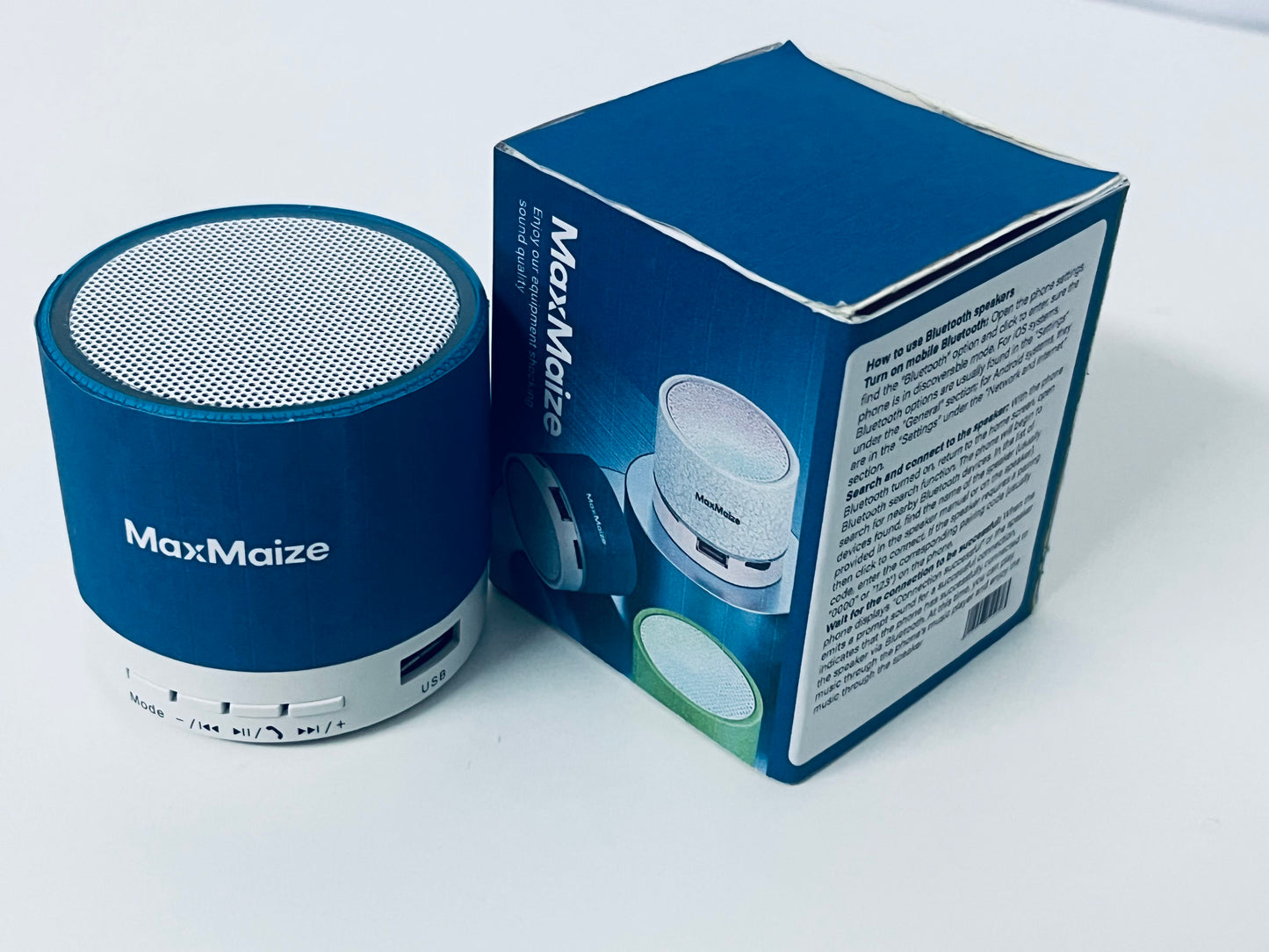 【MaxMaize Bluetooth Loudspeaker】—— Compact Speaker with Impressive Sound