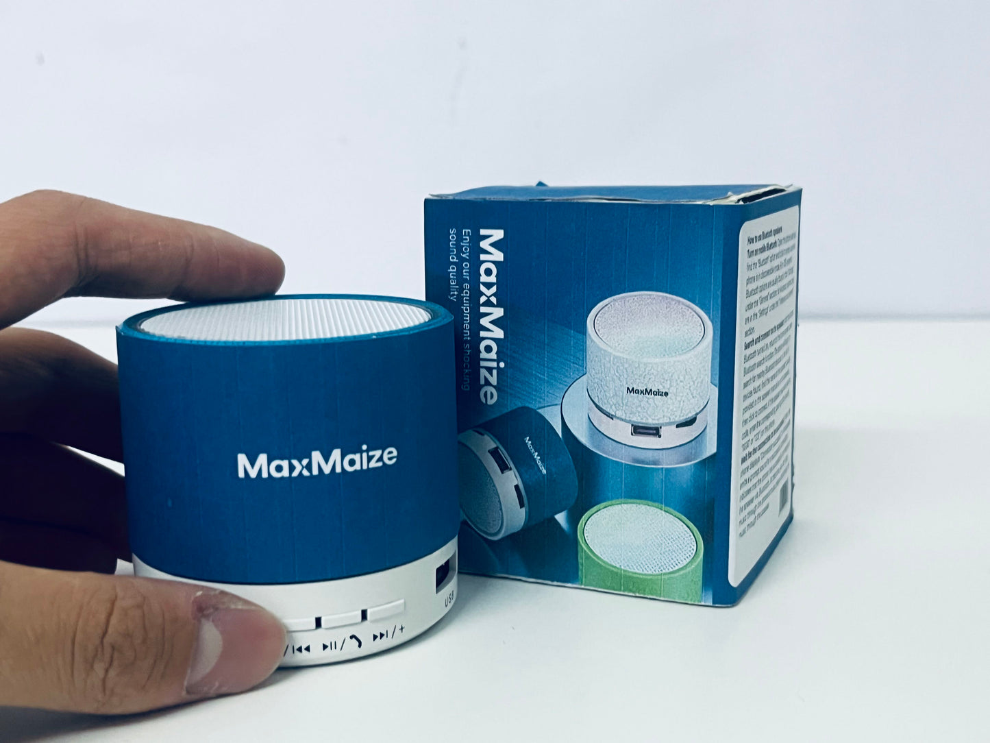 【MaxMaize Bluetooth Loudspeaker】—— Compact Speaker with Impressive Sound
