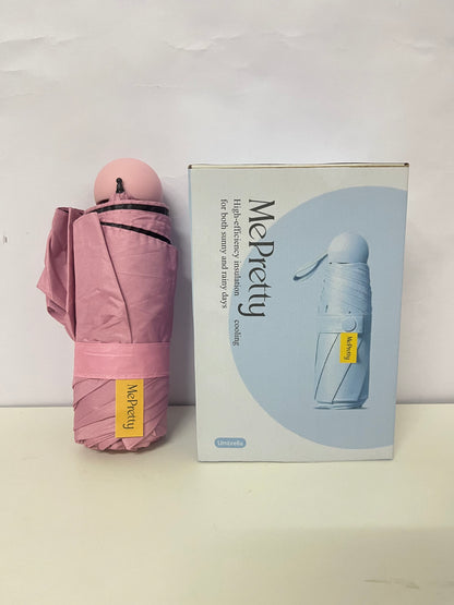 【MePretty Mini Capsule Pocket Umbrella】—— Practical Choice of Sun & Rain Protection