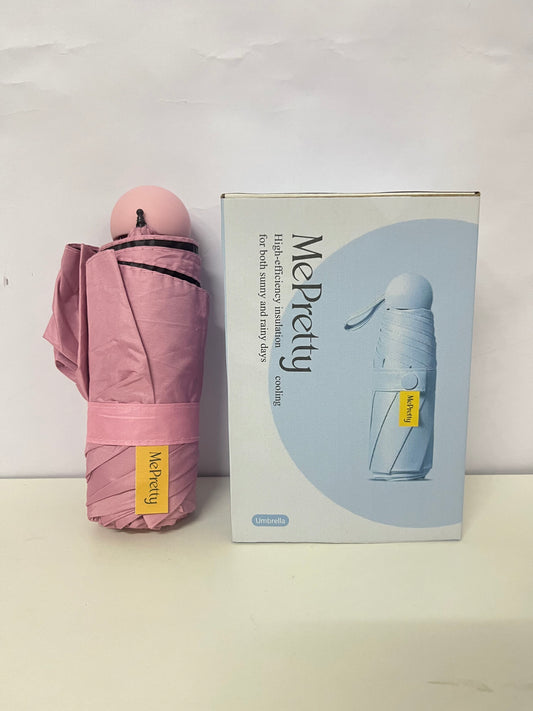【MePretty Mini Capsule Pocket Umbrella】—— Practical Choice of Sun & Rain Protection