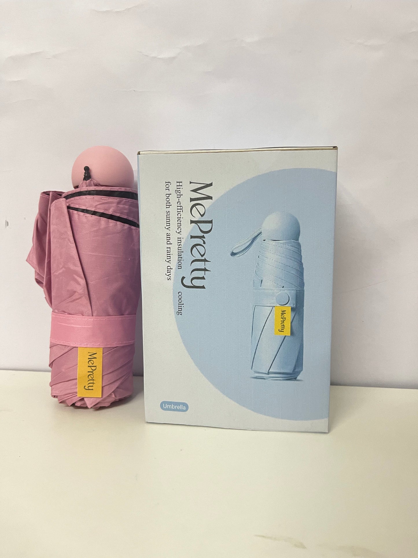 【MePretty Mini Capsule Pocket Umbrella】—— Practical Choice of Sun & Rain Protection