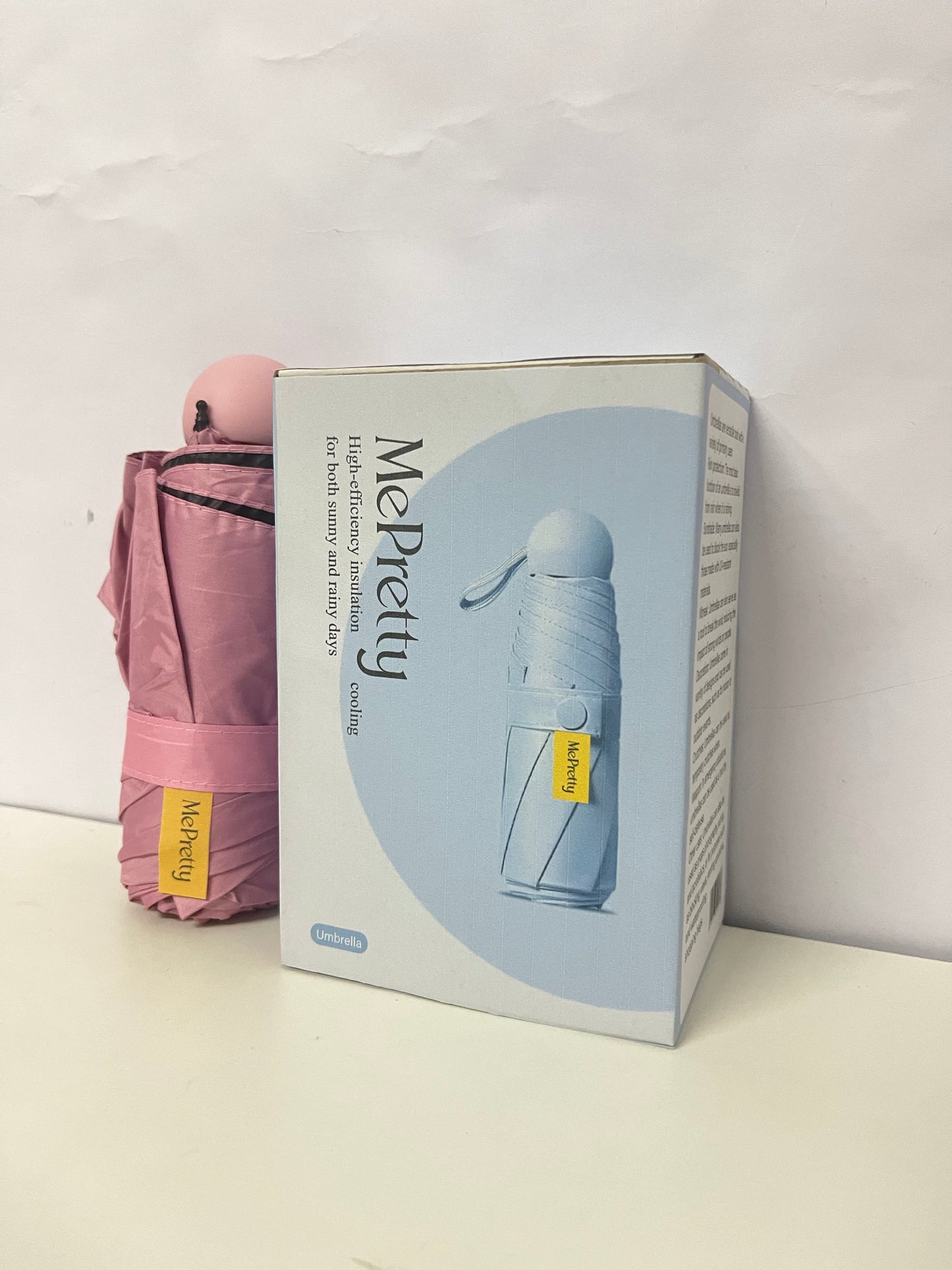 【MePretty Mini Capsule Pocket Umbrella】—— Practical Choice of Sun & Rain Protection