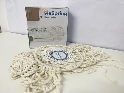 MeSpring Hand-Woven Dreamcatcher Artistic & Fresh Dream Guardian An Aesthetic Elf for Home Space