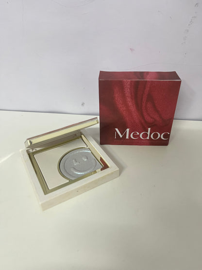 [Medoc Eye shadow]——Diamond Silver White Highlighter Eyeshadow - Single Shimmer Glitter