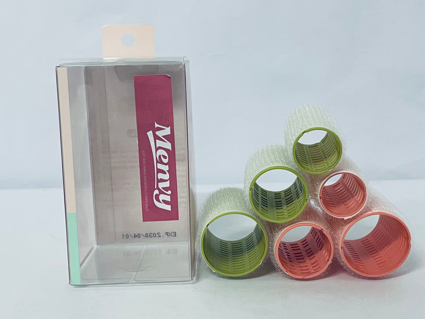 Menvy Self Hair Grip Curlers Rollers Pro Salon Hairdressing