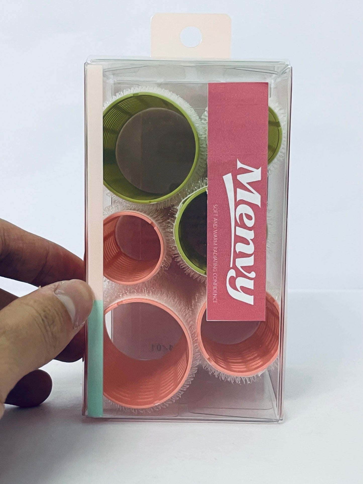 Menvy Self Hair Grip Curlers Rollers Pro Salon Hairdressing