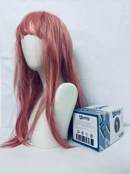 Menvy cosplay wig anime character cos wig face shape wig cute fluffy simulation wigs