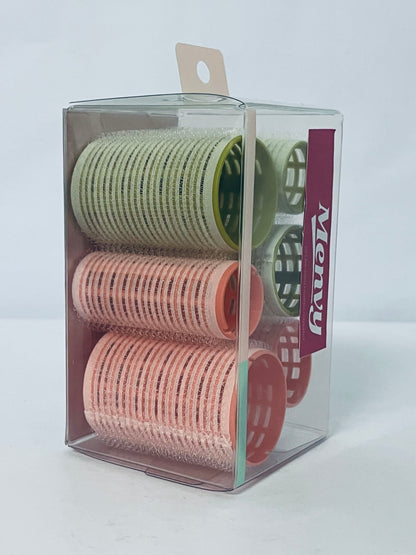 Menvy Self Hair Grip Curlers Rollers Pro Salon Hairdressing
