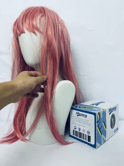 Menvy cosplay wig anime character cos wig face shape wig cute fluffy simulation wigs