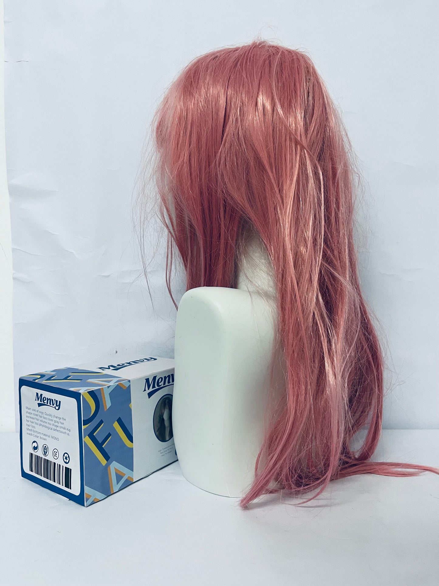 Menvy cosplay wig anime character cos wig face shape wig cute fluffy simulation wigs