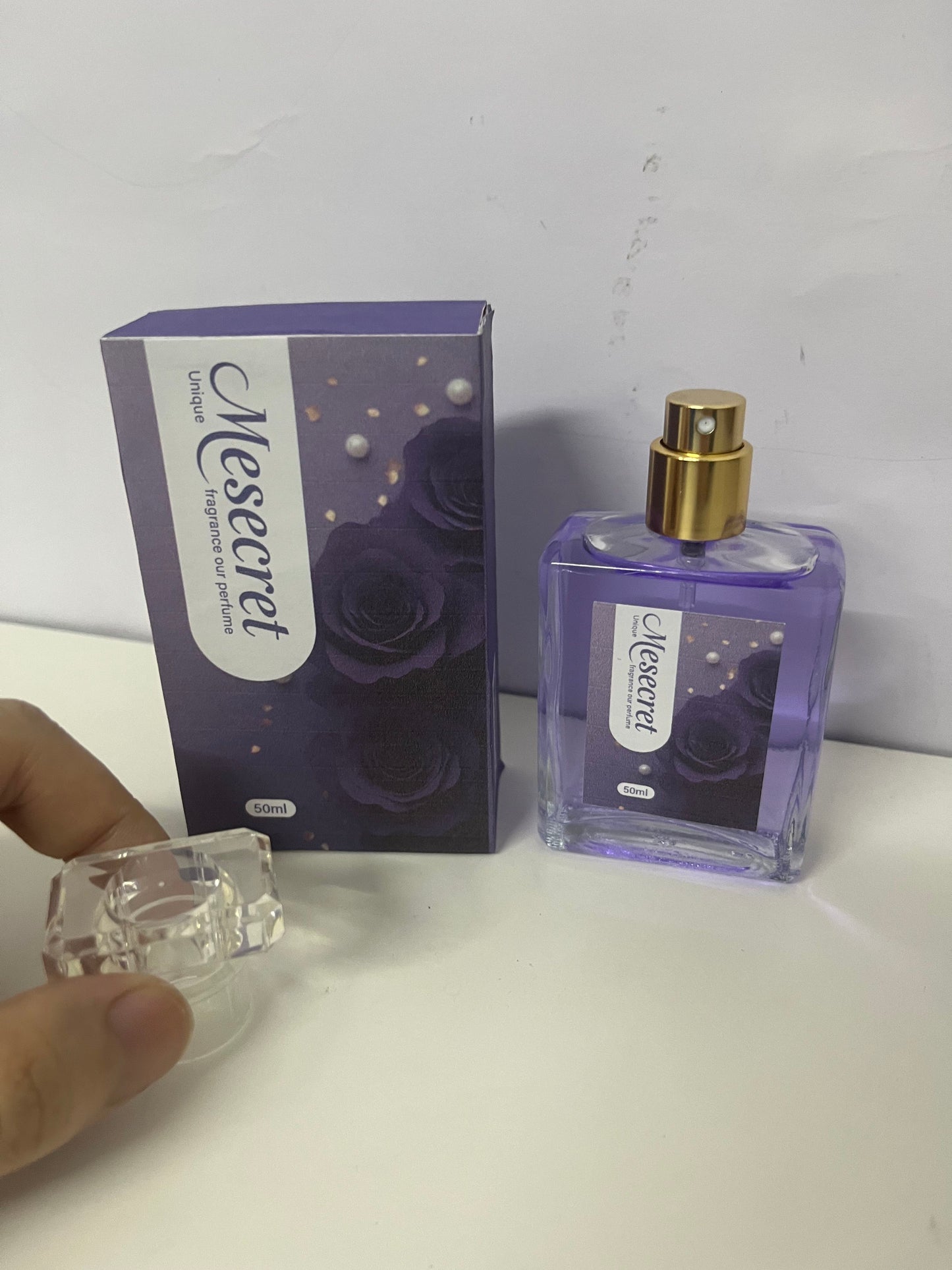 [Mesecret Perfumes]——Mesecret Dark Night Rose Eau de Parfum - Long-Lasting Woody Floral Fragrance