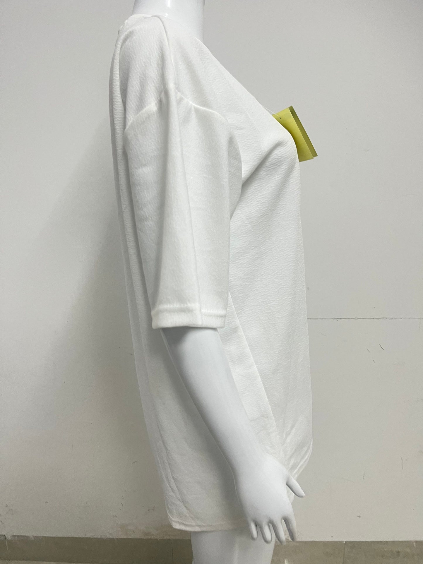 【Milking Oversized White T-shirt】—— Effortless Comfort for Everyday Style