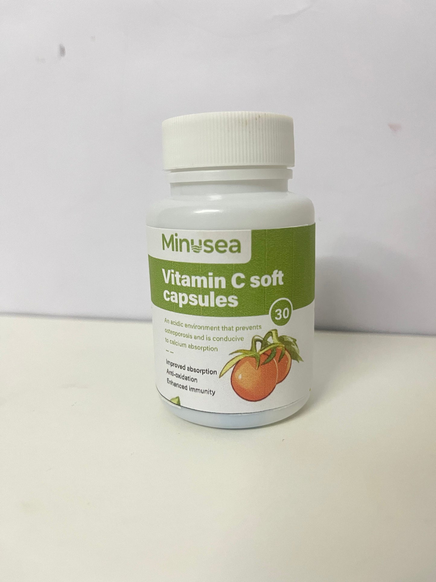 【Minusea Vitamin C Soft Capsules】—— Immunity & Antioxidant Support with Tomato Extract
