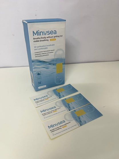 【Minusea Waterproof Breathable Adhesive Bandages】—— Comfortable Protection for Minor Wounds