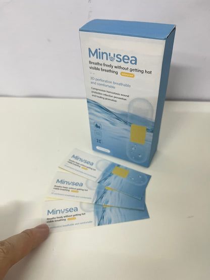 【Minusea Waterproof Breathable Adhesive Bandages】—— Comfortable Protection for Minor Wounds