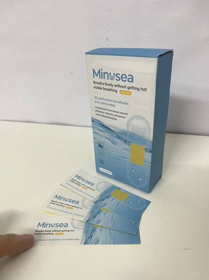 【Minusea Waterproof Breathable Adhesive Bandages】—— Comfortable Protection for Minor Wounds