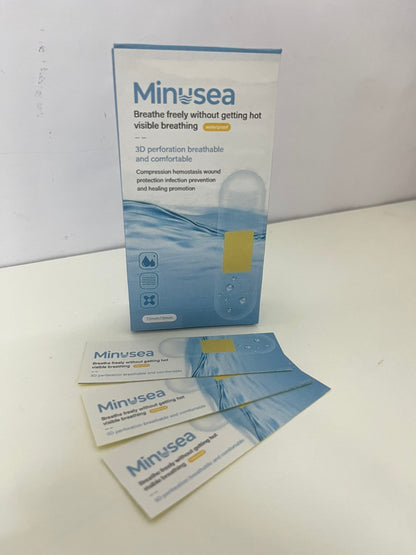 【Minusea Waterproof Breathable Adhesive Bandages】—— Comfortable Protection for Minor Wounds