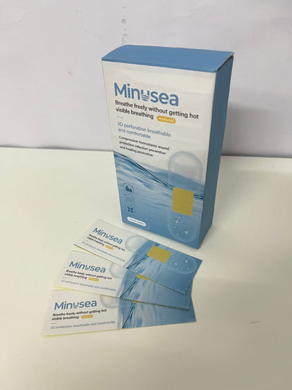 【Minusea Waterproof Breathable Adhesive Bandages】—— Comfortable Protection for Minor Wounds