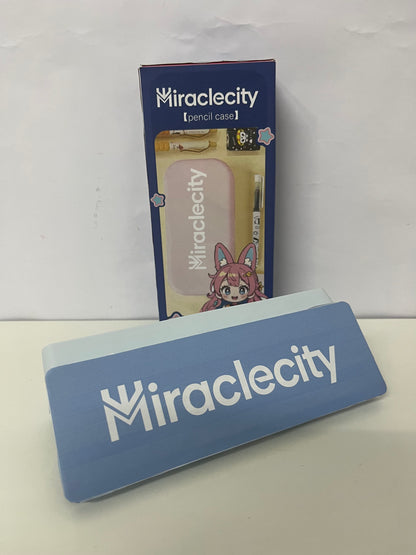 【Miraclecity Pencil cases】——Miraclecity Kawaii Silicone Pencil Case - Large Capacity, Shockproof & Waterproof, Cute Stationery Organizer for Students