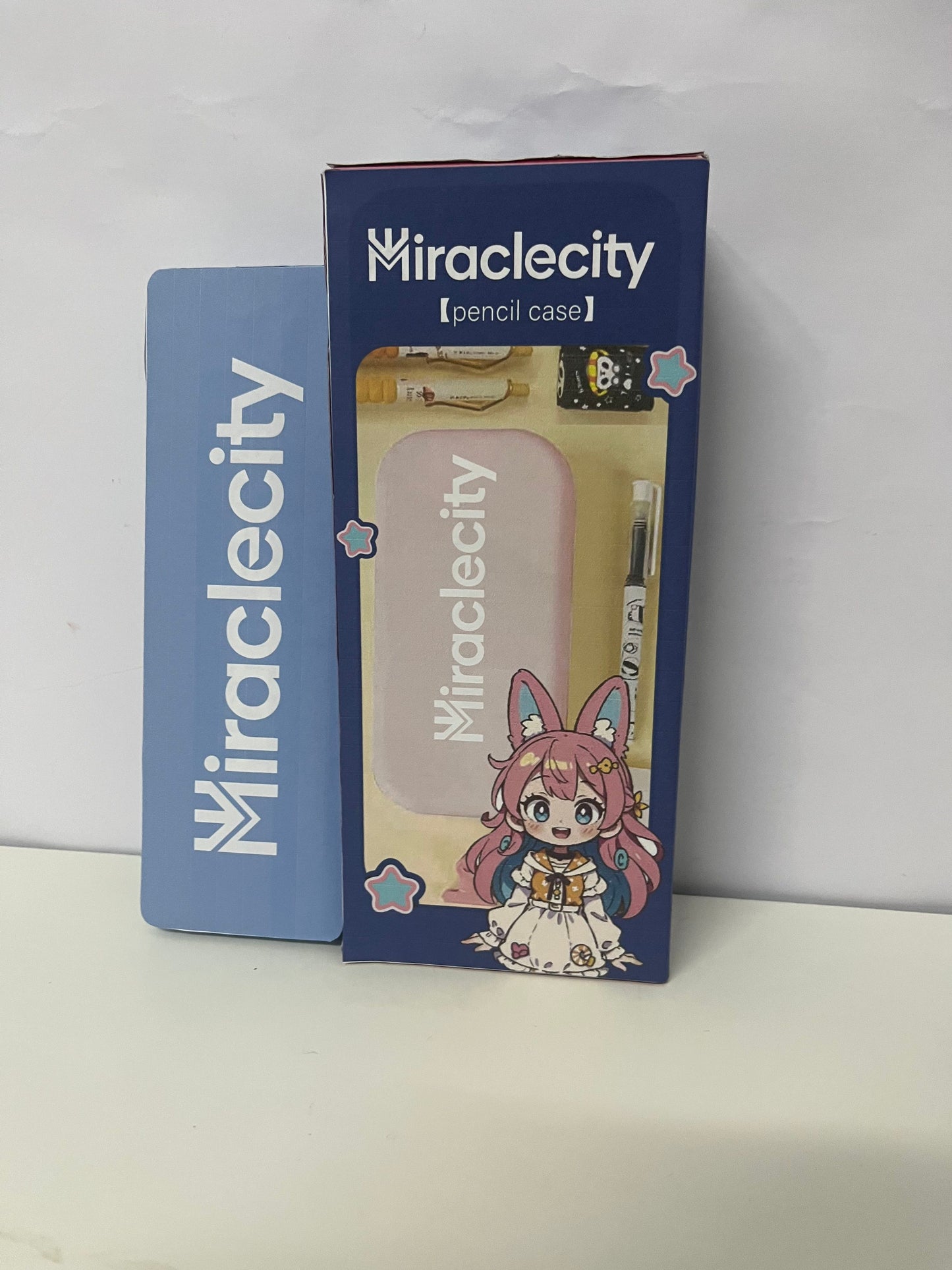 【Miraclecity Pencil cases】——Miraclecity Kawaii Silicone Pencil Case - Large Capacity, Shockproof & Waterproof, Cute Stationery Organizer for Students