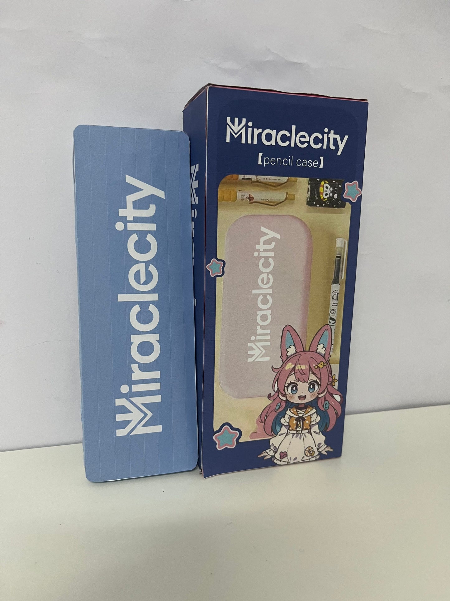 【Miraclecity Pencil cases】——Miraclecity Kawaii Silicone Pencil Case - Large Capacity, Shockproof & Waterproof, Cute Stationery Organizer for Students