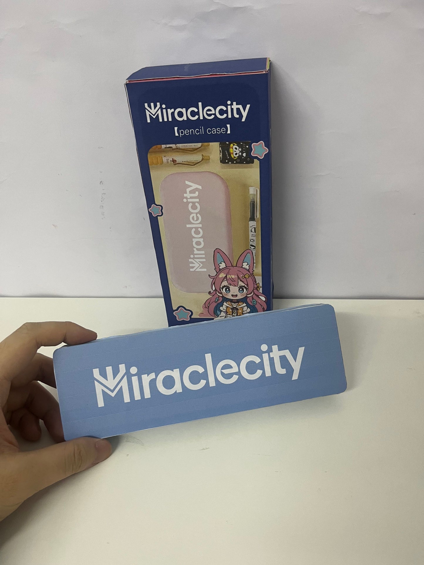 【Miraclecity Pencil cases】——Miraclecity Kawaii Silicone Pencil Case - Large Capacity, Shockproof & Waterproof, Cute Stationery Organizer for Students